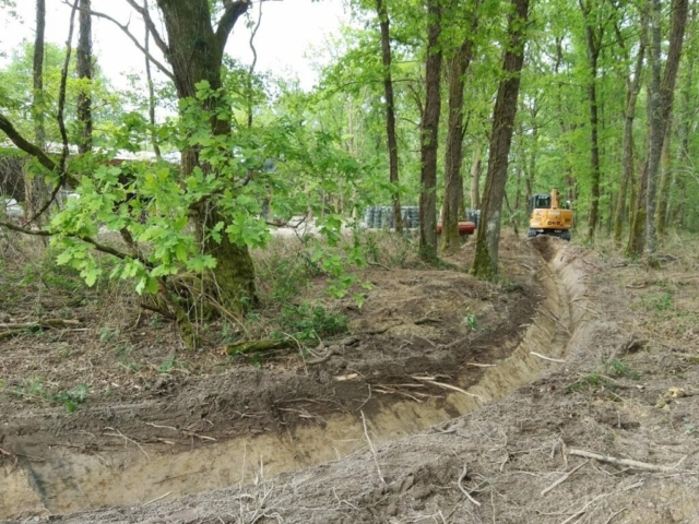 LEMAIRE TP | Travaux d'Assainissement - Pose d'un drain | La Ferté-Beauharnais