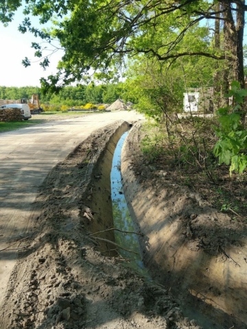 LEMAIRE TP | Travaux d'Assainissement - Pose d'un drain | La Ferté-Beauharnais